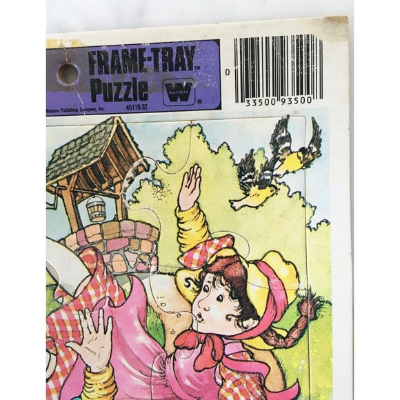 Vintage Whitman 1981 Fun At The Zoo Jack And Jill - 2 Frame Tray Puzzles - Picture 7 of 8